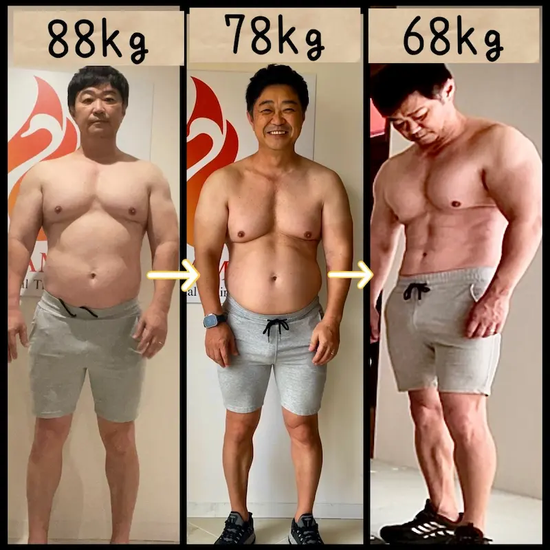 フレイム那覇店、男性パーソナルトレーニングを開始！