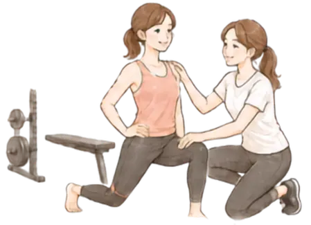 それぞれの体力と目的に合ったパーソナルトレーニング